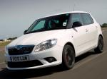Skoda Fabia RS 2010 года (UK)